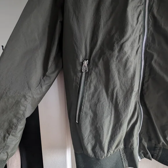 Green Bomber Jacket - Picture 2 of 7